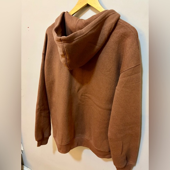 Daisy Street Warm Brown Fleece Jacket - Picture 3 of 3